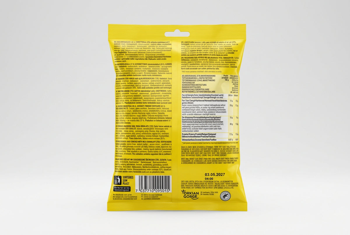 Nidar Smash! Salted Chocolate Corn Snacks, 3.5 oz (100g)