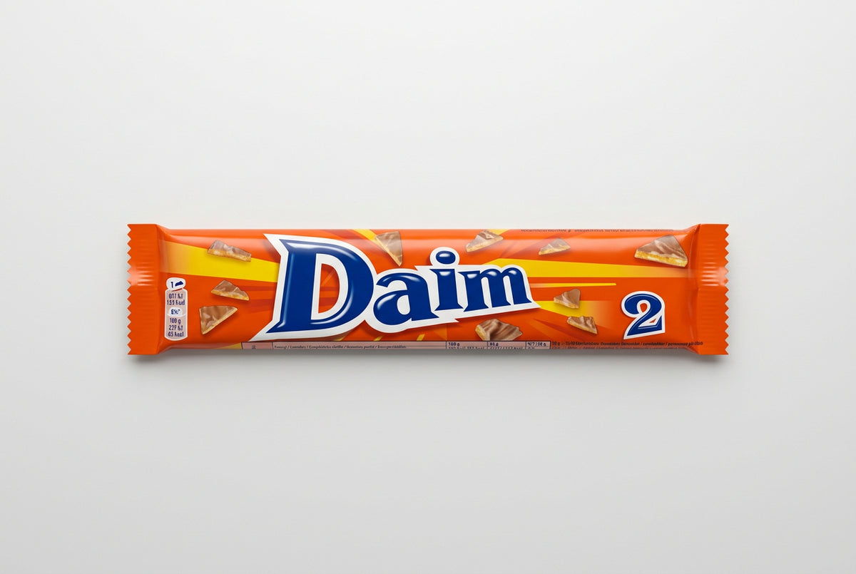 Daim Crunchy Caramel Bar in Milk Chocolate, 1.97 oz (56g)