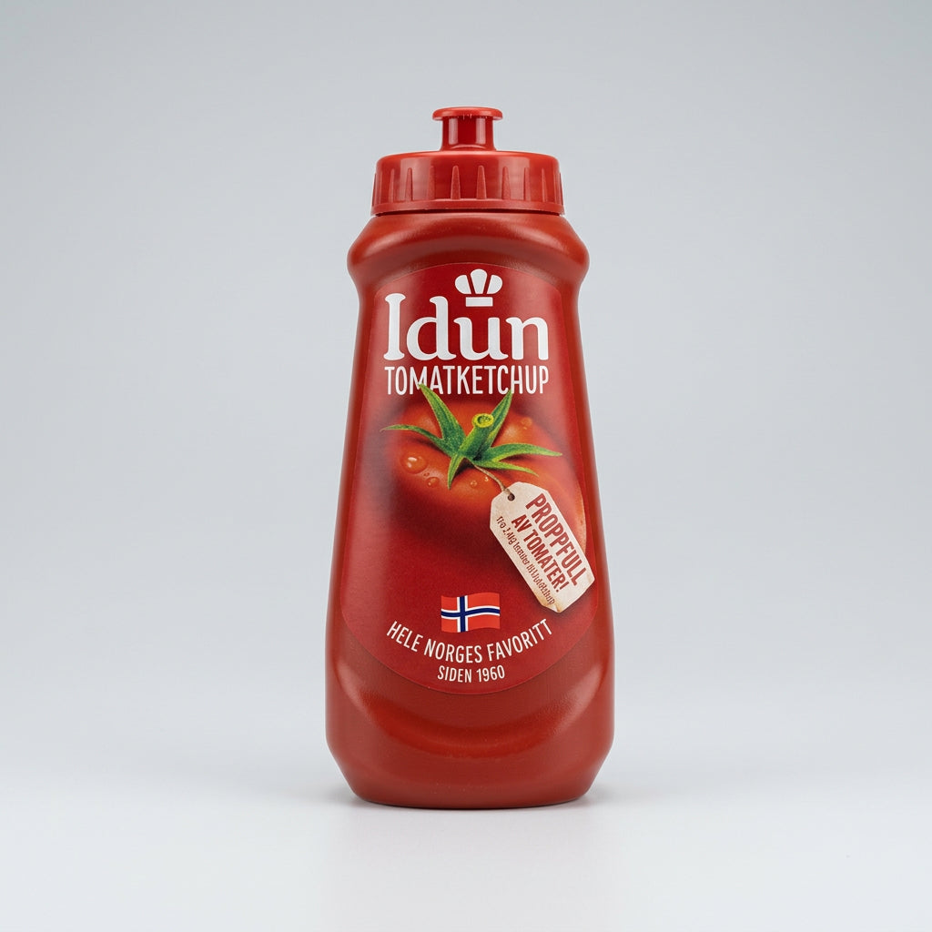 Idun Tomato Ketchup, 19 oz (540g)
