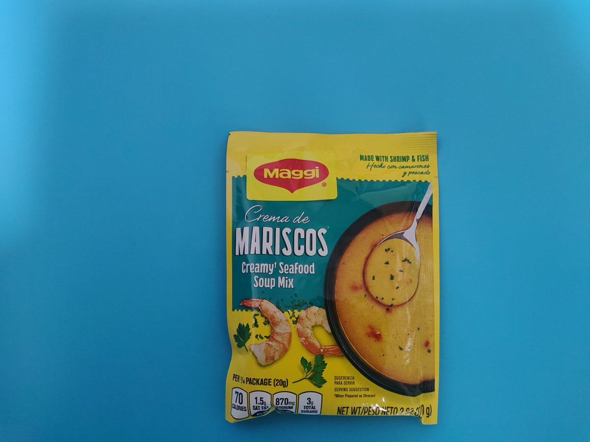 Maggi Creamy Seafood Soup Mix, 2.82 oz (80g) — front of packet