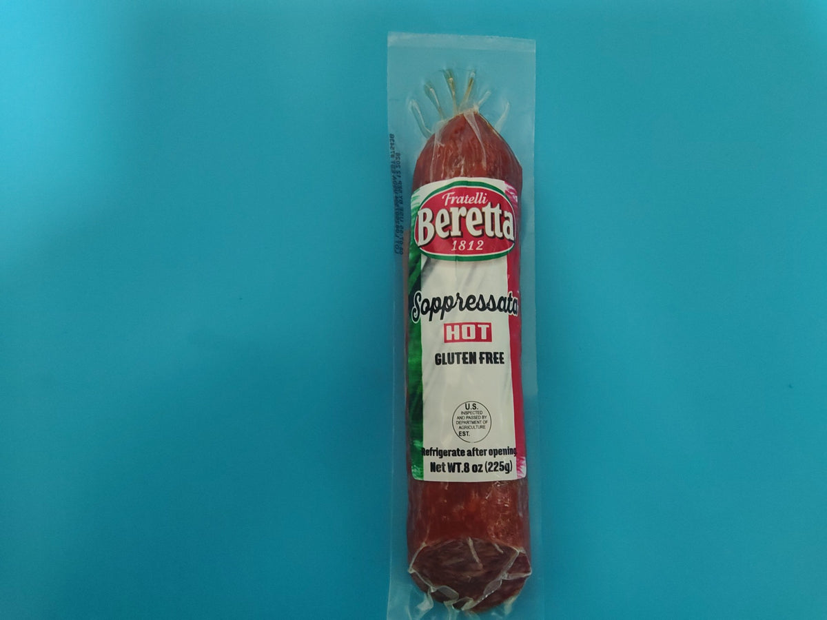 Fratelli Beretta Soppressata Hot, 8 oz (225g) — front of pack