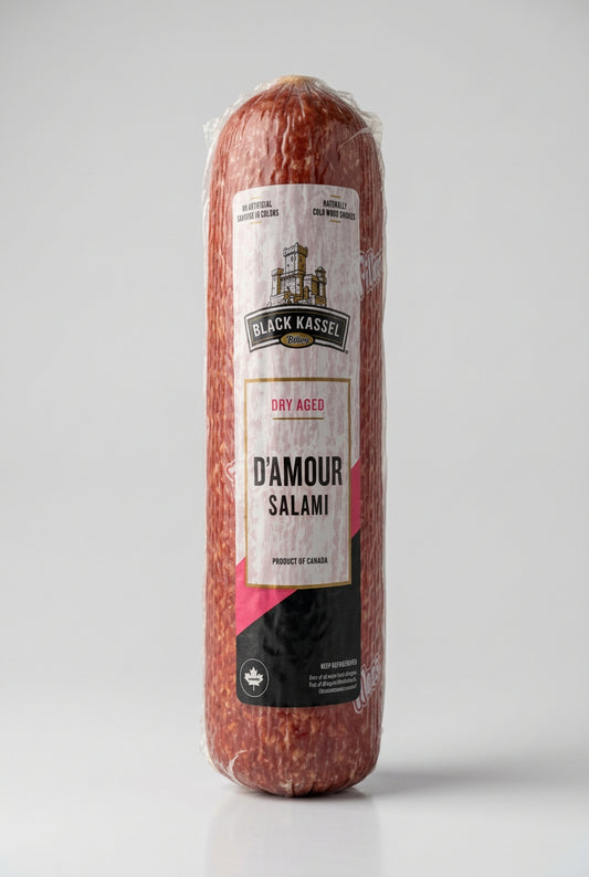 Black Kassel D'Amour Dry Aged Salami 2.45 lb