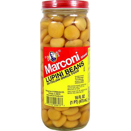 Marconi Lupini Beans, 16 oz