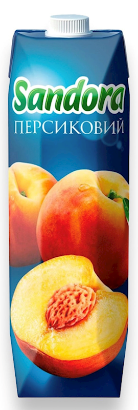 Sandora Peach Nectar with Pulp, 32 fl oz (0.95L)