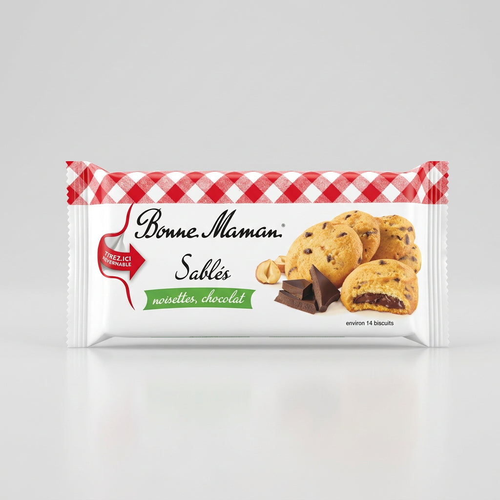 Bonne Maman Sables with Hazelnut and Chocolate 150g