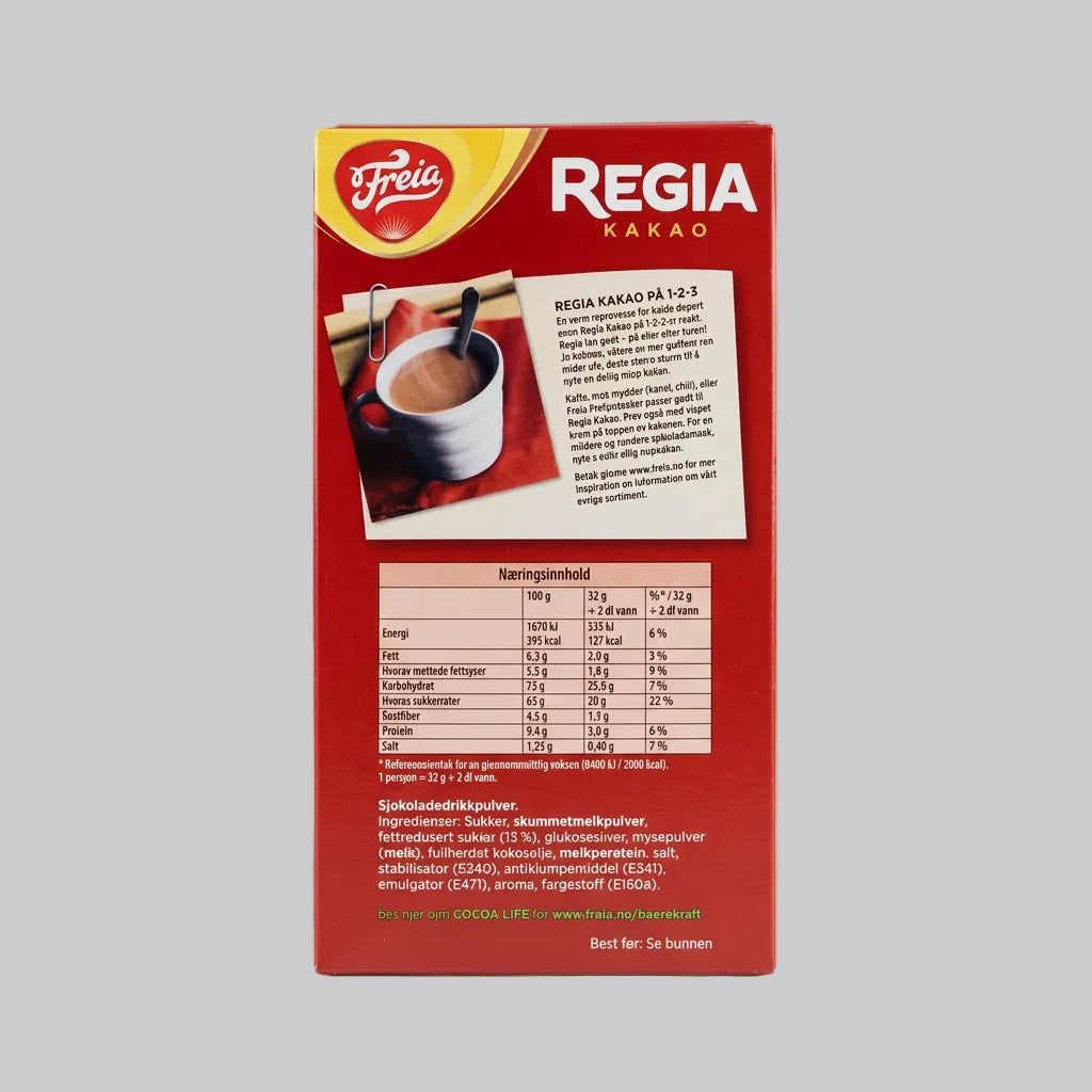 Freia Regia Instant Cocoa 10 sachets 320g
