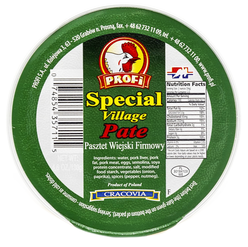Profi Pâté Special Village, 4.6 oz (130g)