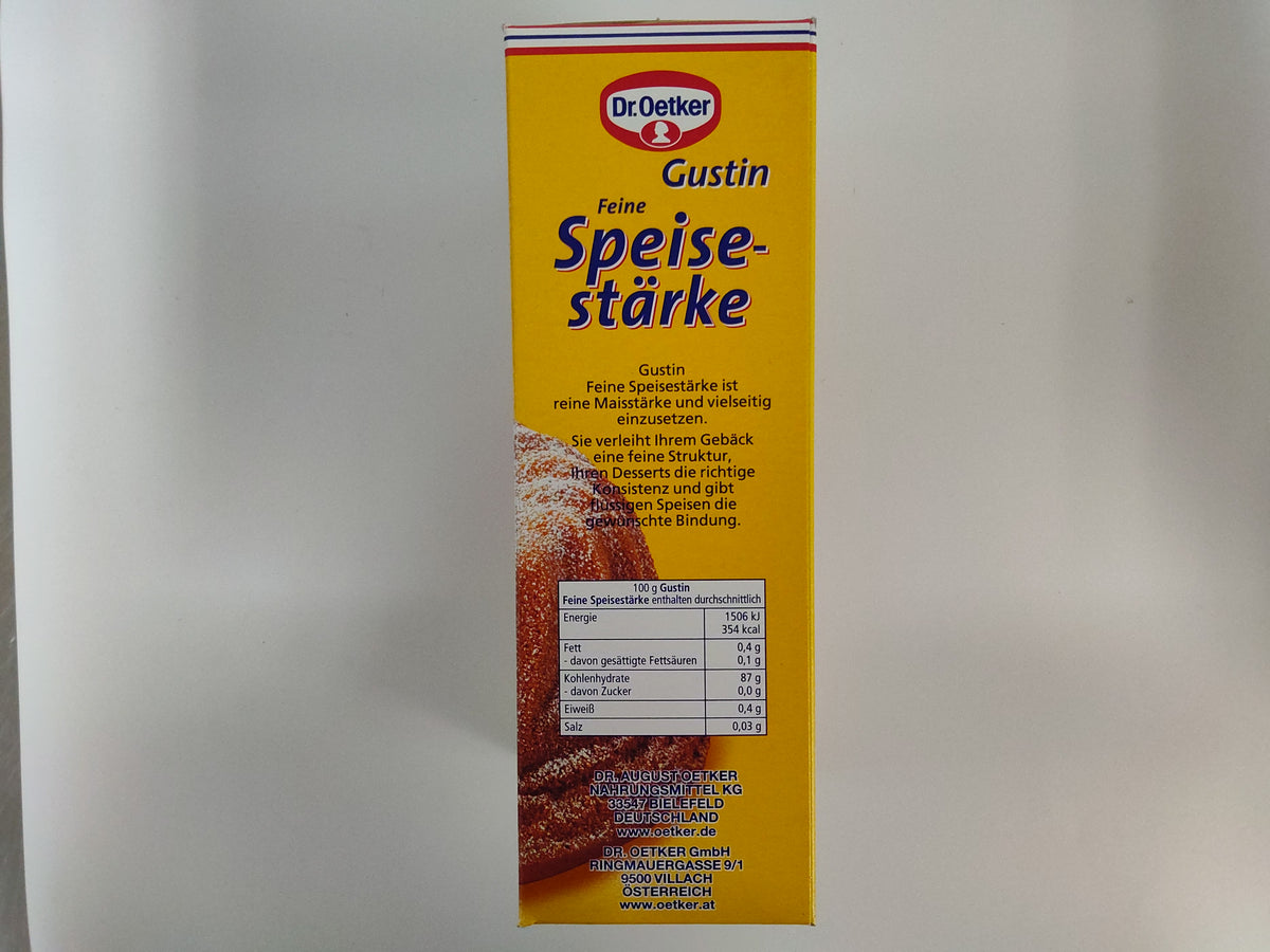 Dr. Oetker Gustin Fine Cornstarch, 8.8 oz (250g)