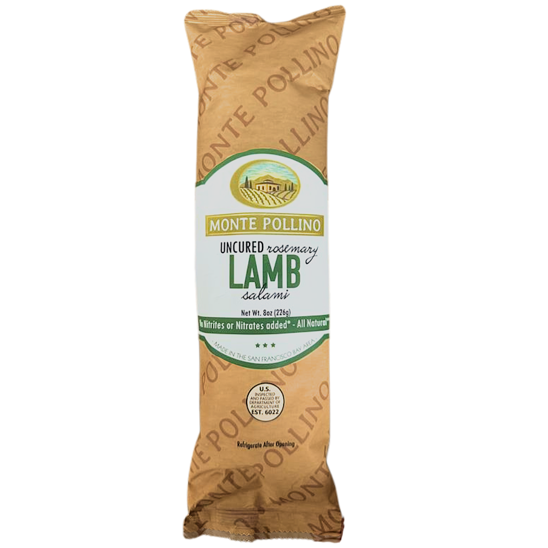Monte Pollino Rosemary Lamb Salami, 8 oz