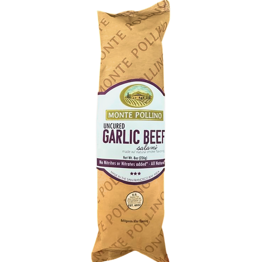Monte Pollino Garlic Beef Salami, 8 oz