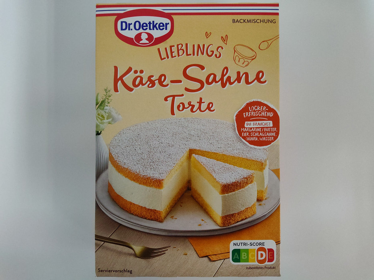 Dr. Oetker TortenCreme Käse-Sahne Cheesecake Cream Mix, 3.2 oz (90g)