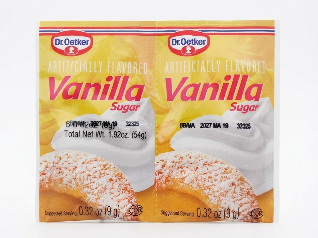 Dr. Oetker Vanilla Sugar, 0.32 oz (9g)