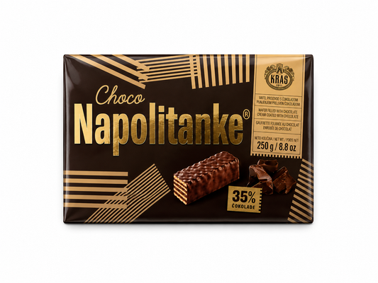 Kraš Choco Napolitanke, 8.8 oz (250g)