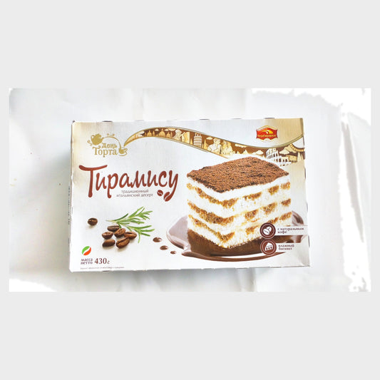Cheryomushki Den Torta Tiramisu Cake, 430 g