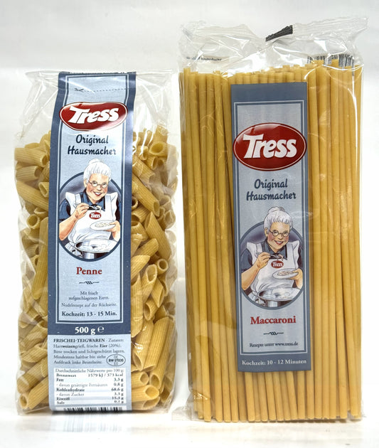 Tress Original Hausmacher Egg Pasta – German Premium Noodles