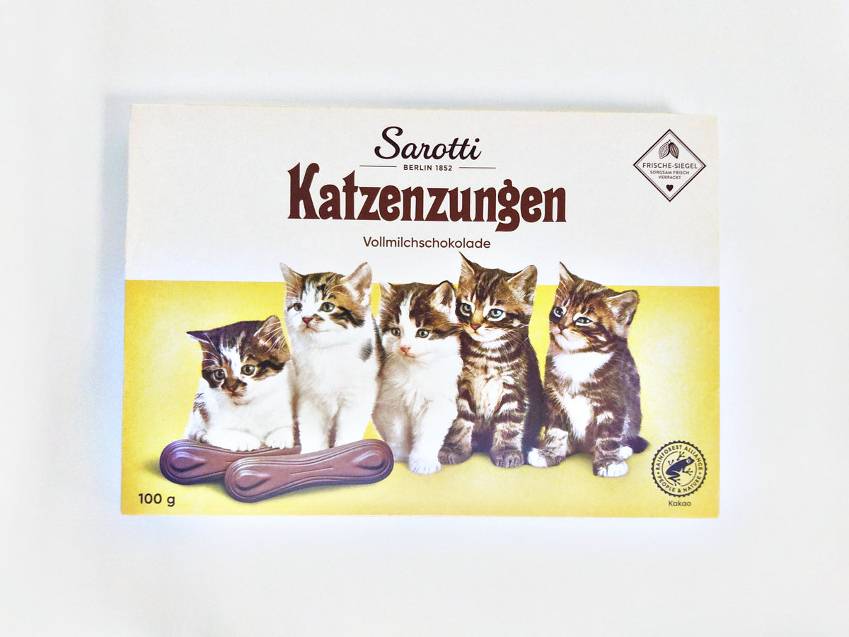 Sarotti Katzenzungen Cat Tongues Chocolate, 3.5 oz (100g)