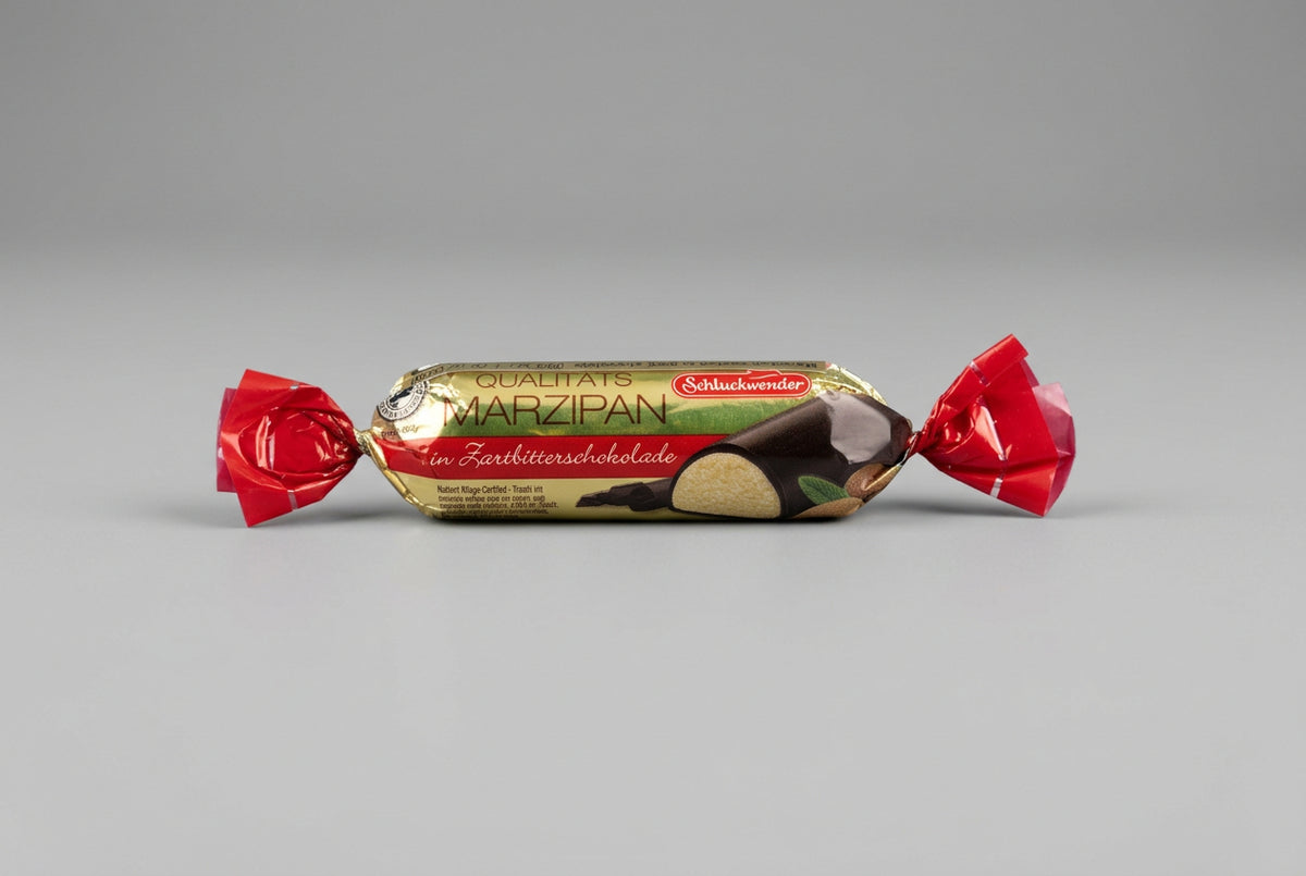 Schluckwerder Marzipan Loaf in Dark Chocolate, 1.76 oz (50g)