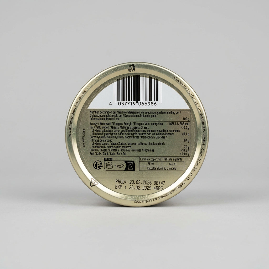 Cavendish & Harvey Fruit Tin - Tropical Fruit, 7.00 oz (200g)