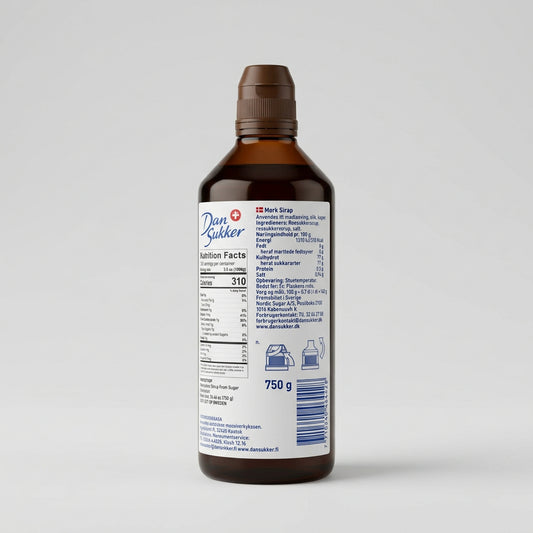 Dan Sukker Mörk Sirap Dark Syrup, 26.46 oz (750g)