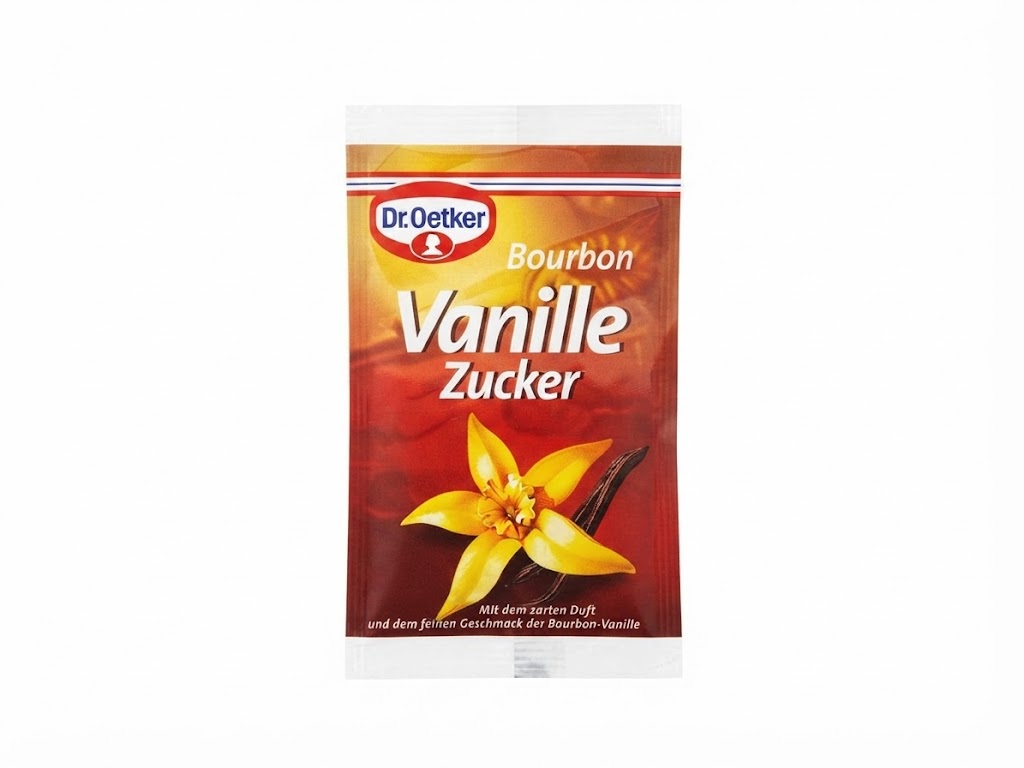 Dr. Oetker Bourbon Vanilla Sugar, 0.88 oz (25g)