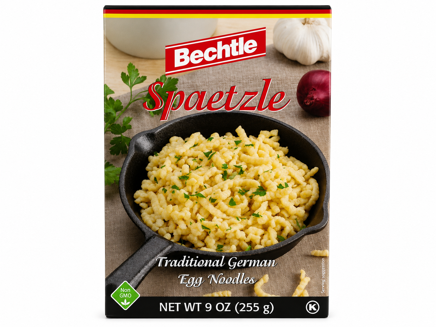 Bechtle Traditional German Egg Noodles Spaetzle, 9 oz (255g)