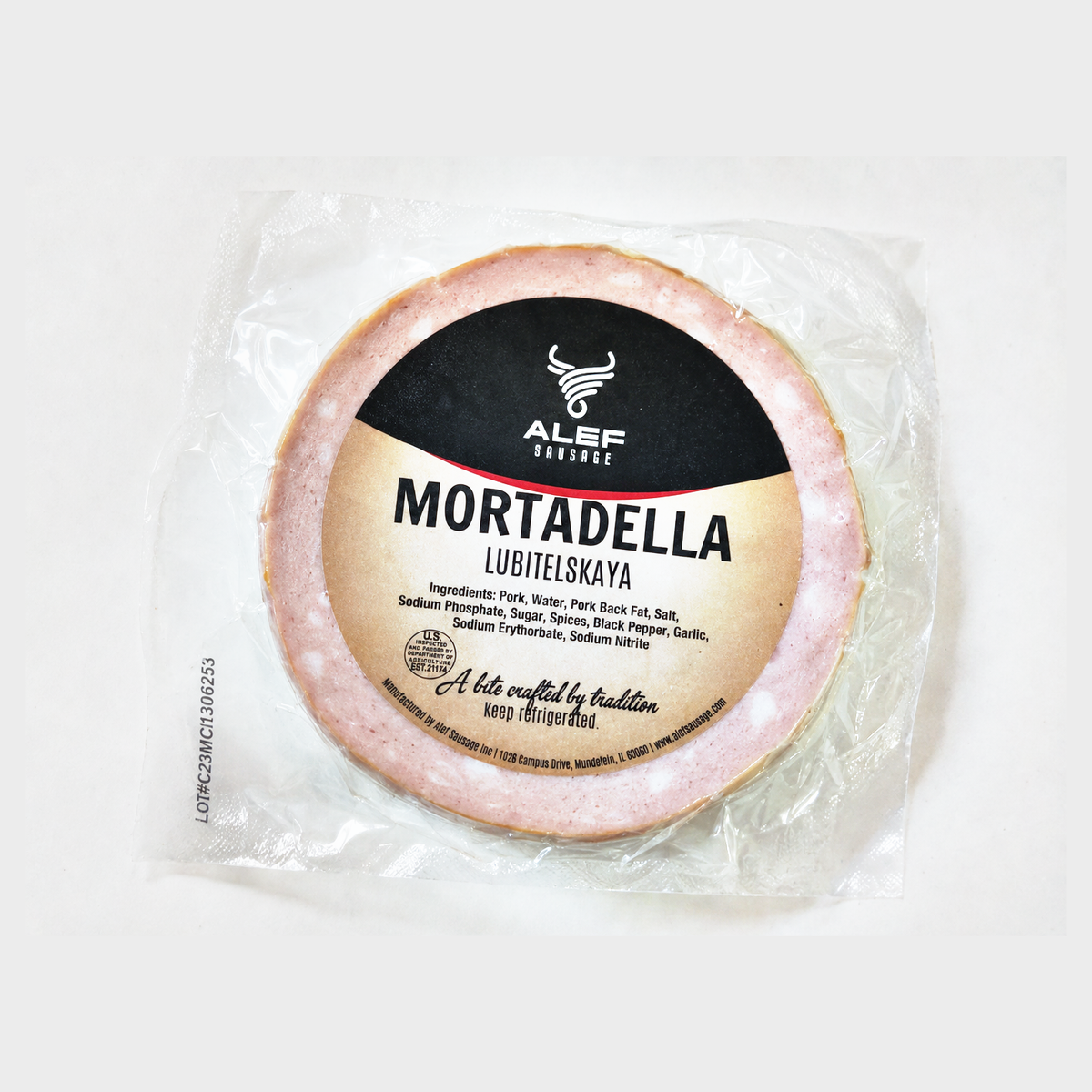 Alef Sausage Mortadella Lubitelskaya