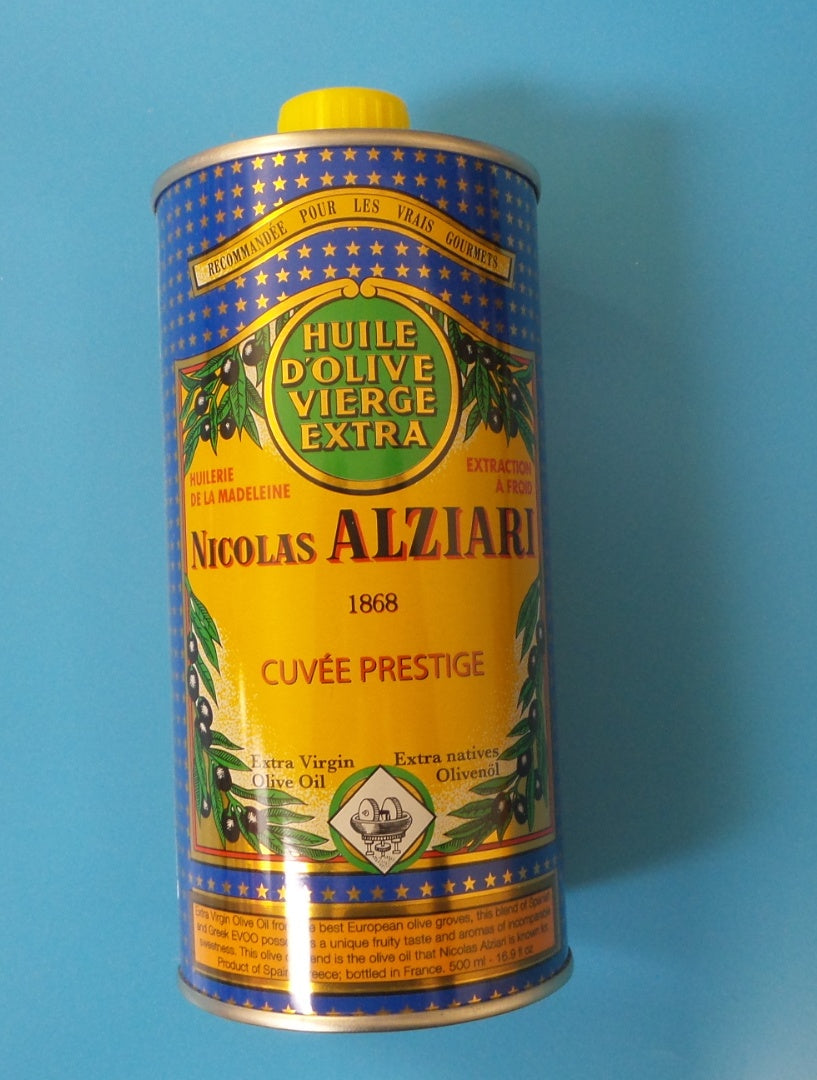 Nicolas Alziari Extra Virgin Olive Oil, 16.9 fl oz (500ml)