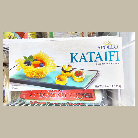 Apollo Kataifi Shredded Phyllo Dough, 16 oz (454g)