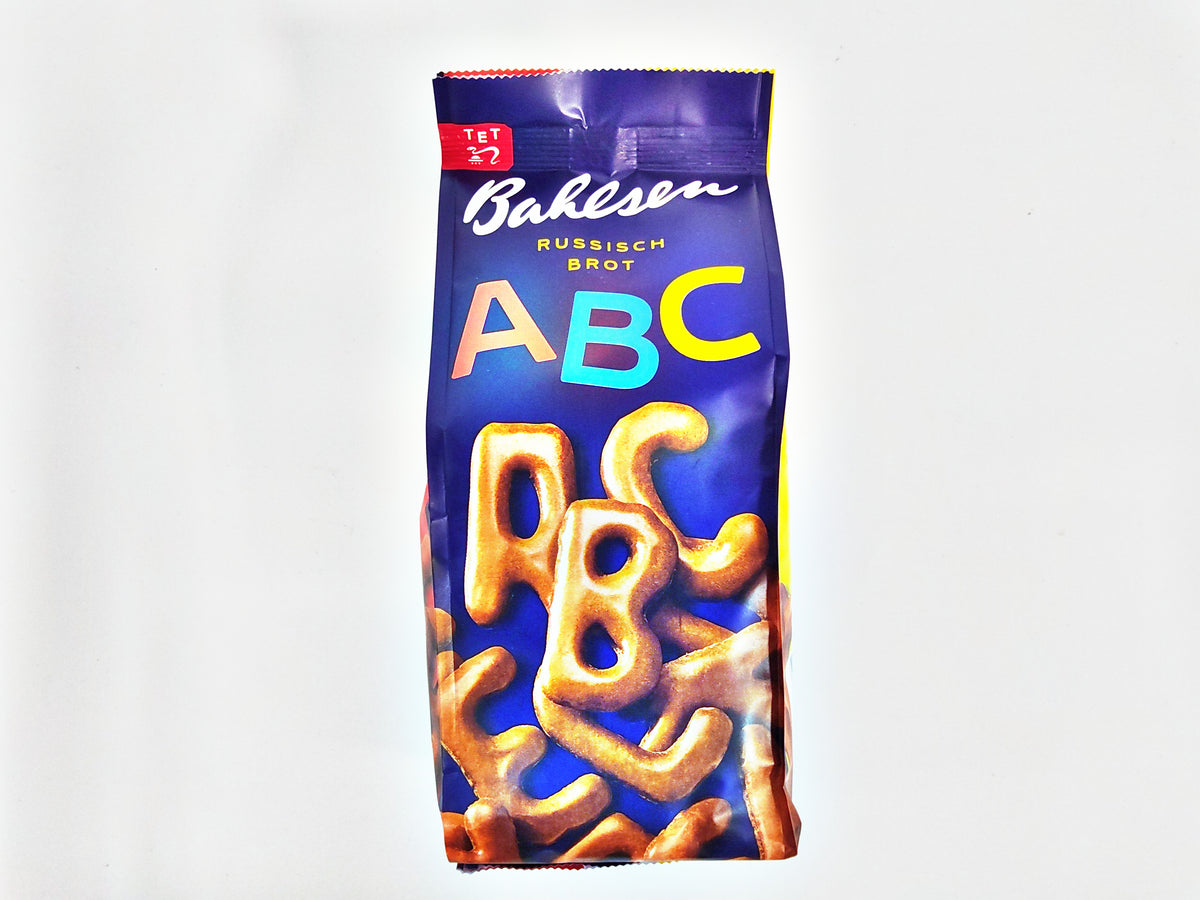 Bahlsen Russisch Brot ABC Alphabet Biscuits, 4.4 oz (125g)