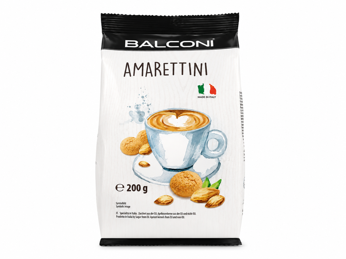 Balconi Amarettini Almond Biscuits, 7.05 oz (200g)