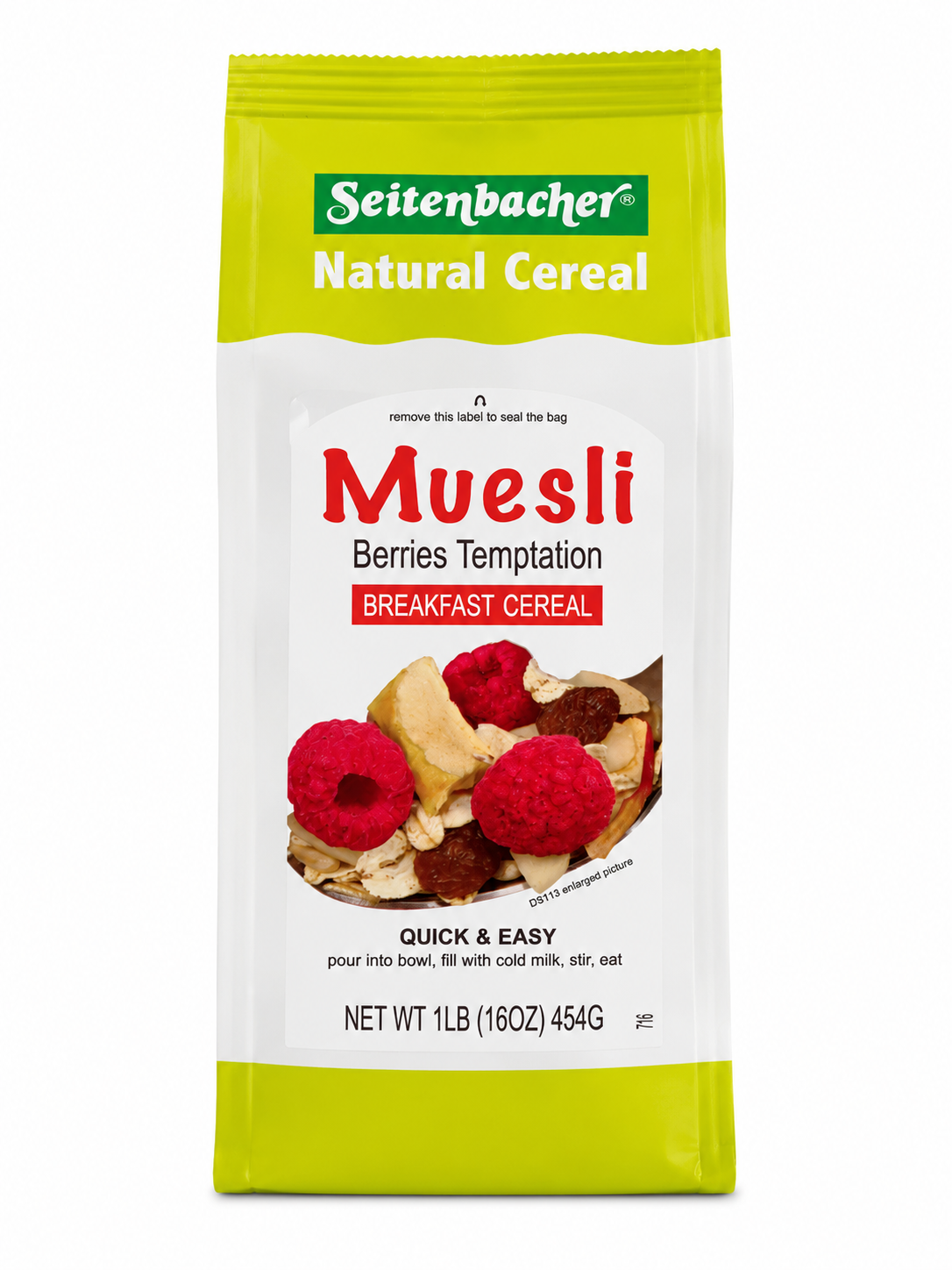 Seitenbacher Muesli Berries Temptation, 16 oz (454g)