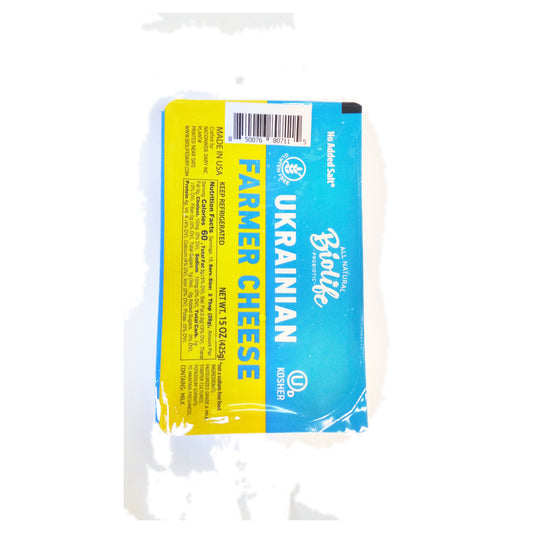 Biolife Ukrainian Farmer Cheese, 15 oz (425g)