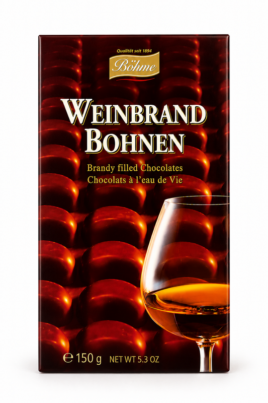 Böhme Weinbrand Bohnen Brandy Filled Chocolates, 5.3 oz (150g)