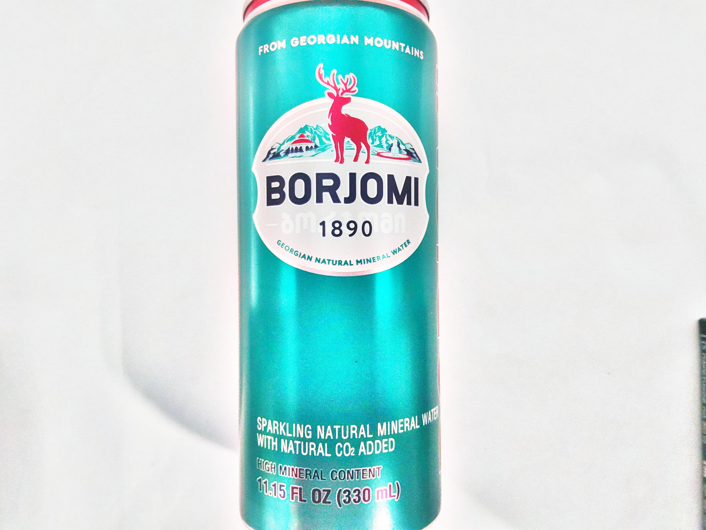Borjomi Sparkling Natural Mineral Water, 330ml