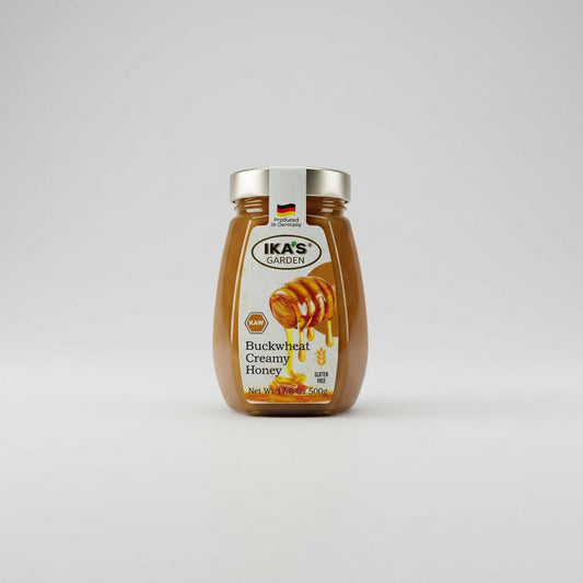 Ika's Buckwheat Creamy Honey, 17.6 oz (500g)