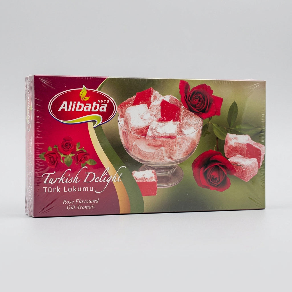 Alibaba Turkish Delight Rose Flavoured, 10.6 oz (300g)