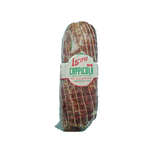 Licini Hot Cappicola 3lb
