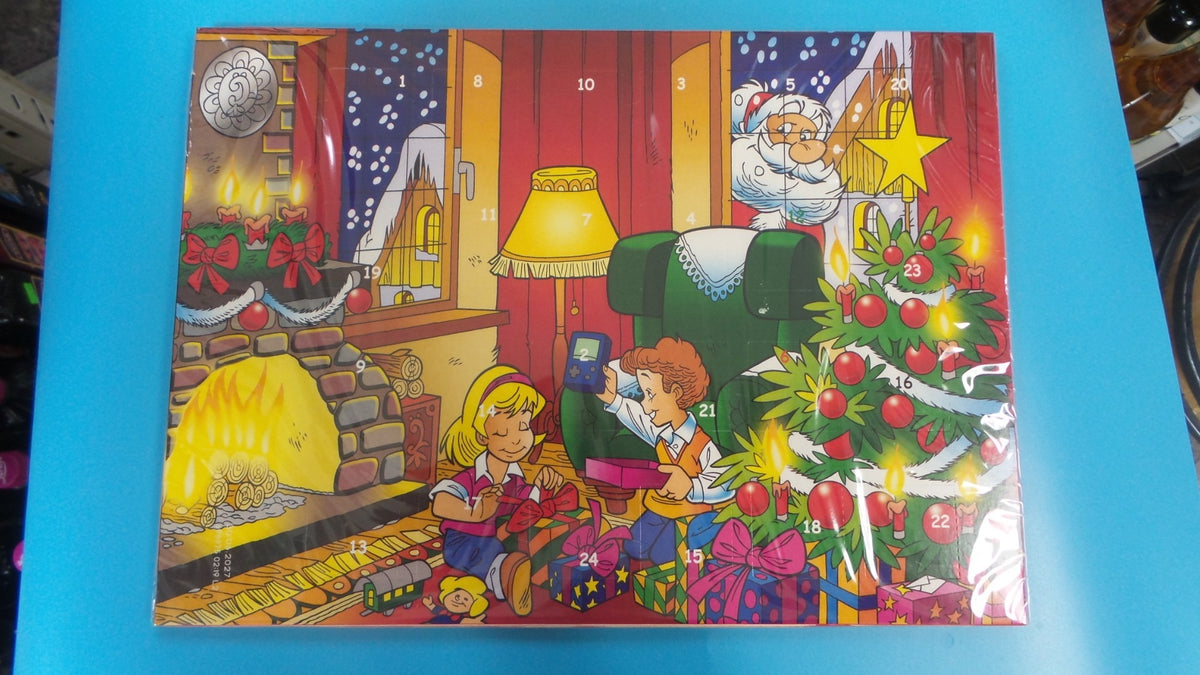 Advent calendar, living room design