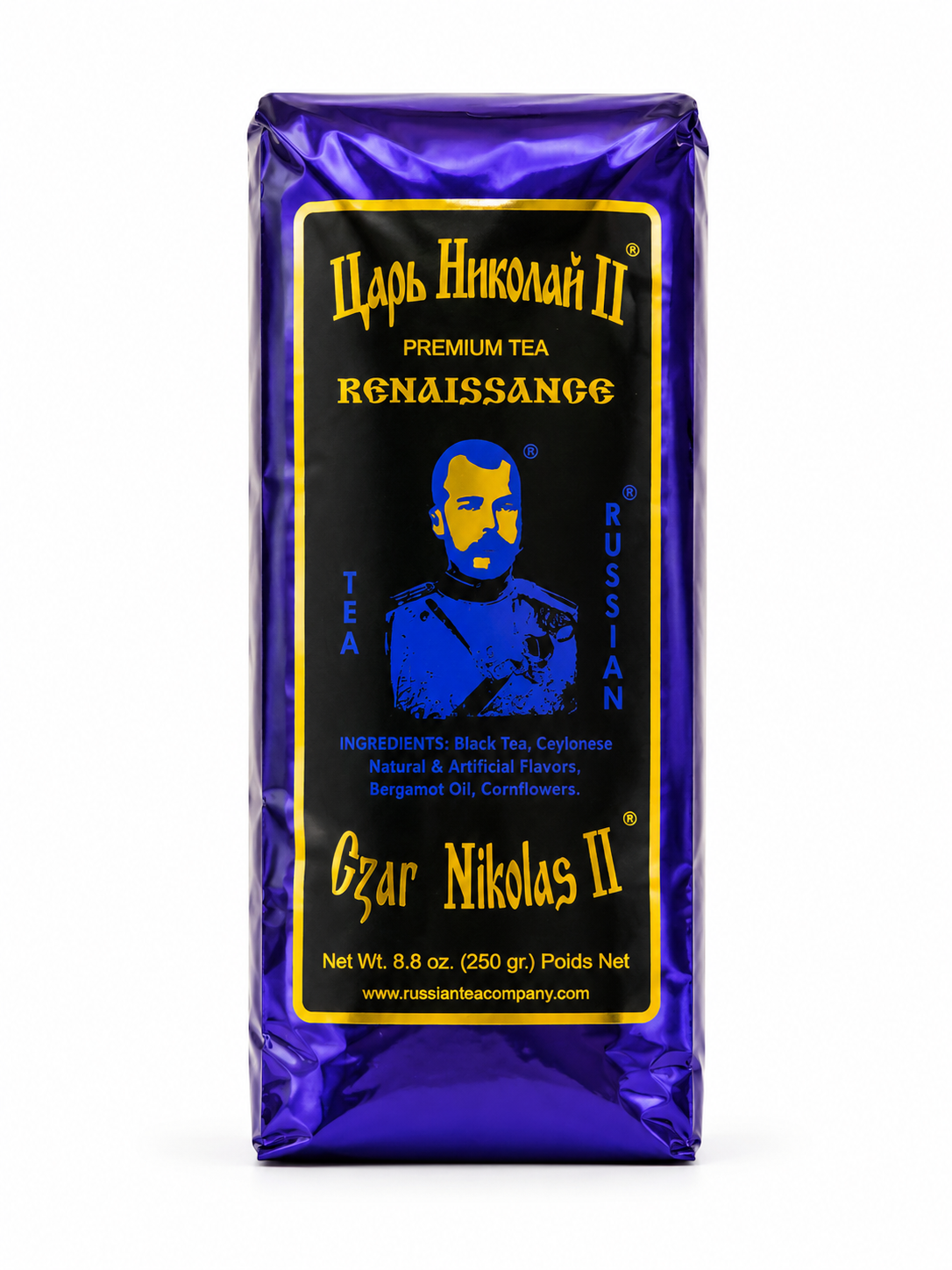 Czar Nikolas II Premium Renaissance Black Tea, 8.8 oz (250g)