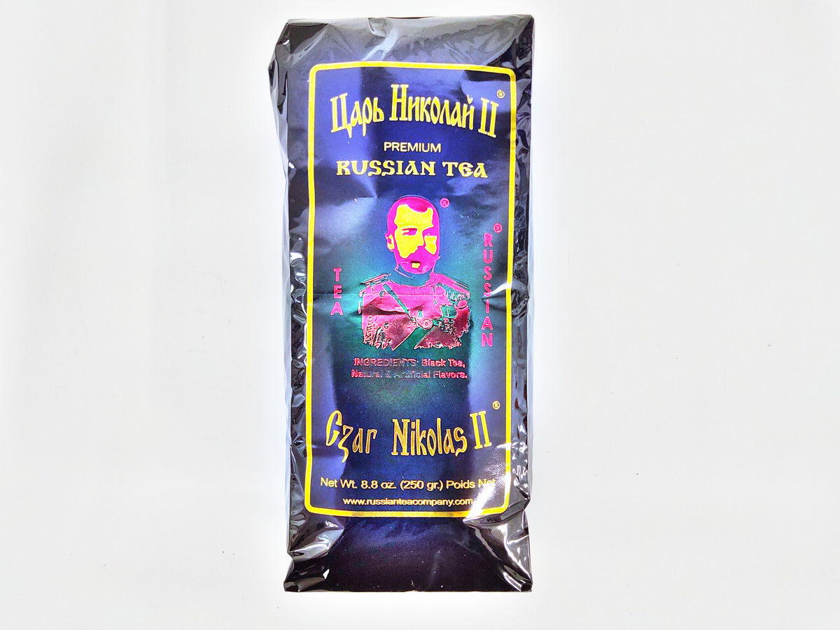 Czar Nikolas II Premium Russian Black Tea, 8.8 oz (250g)