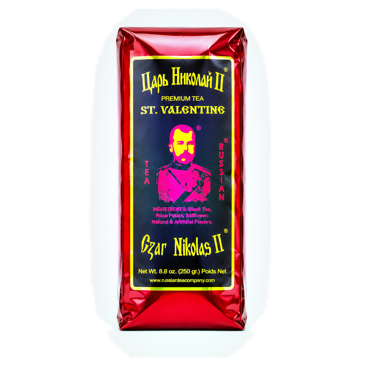 Czar Nikolas II Premium St. Valentine Black Tea, 8.8 oz (250g)