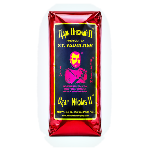 Czar Nikolas II Premium St. Valentine Black Tea, 8.8 oz (250g)