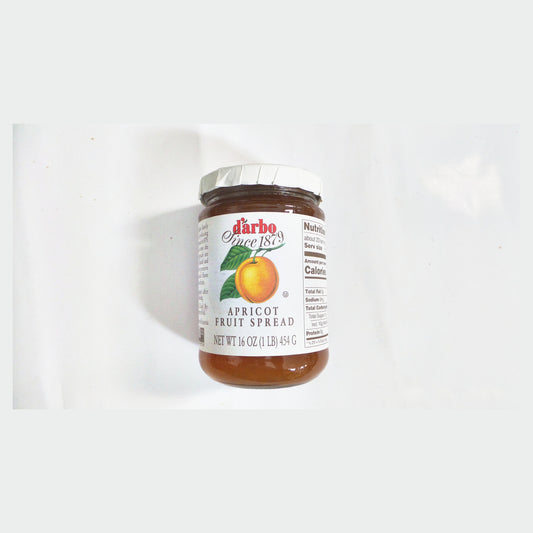 d'arbo Apricot Fruit Spread, 16 oz (454g)