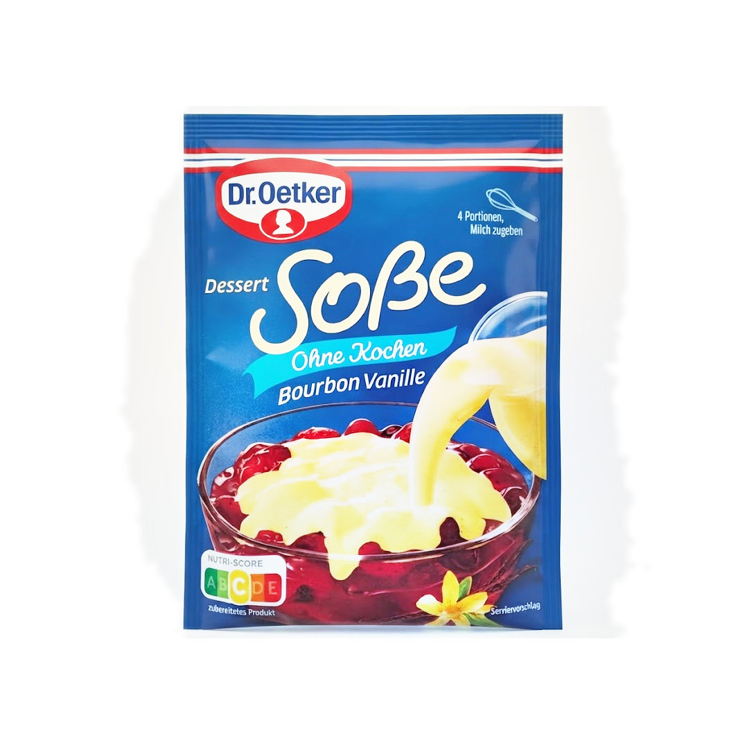 Dr. Oetker Bourbon Vanilla Dessert Sauce (No-Cook), 1.4 oz (40g)
