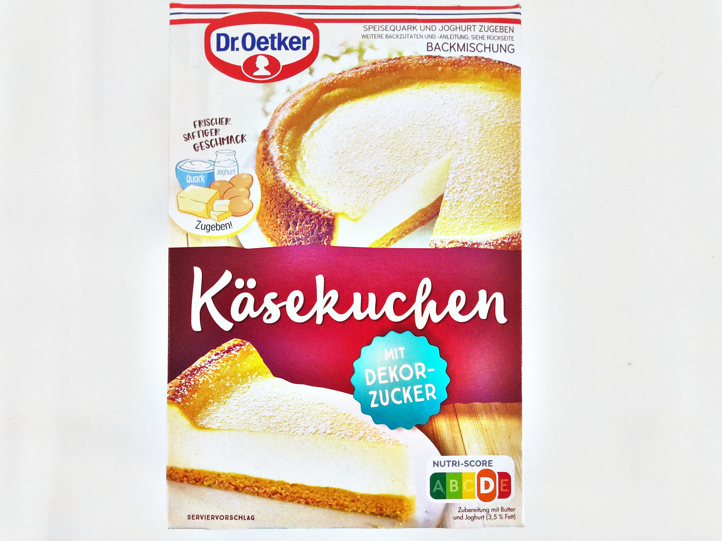 Dr. Oetker Käsekuchen Traditional Cheesecake Mix, 18.3 oz (520g)