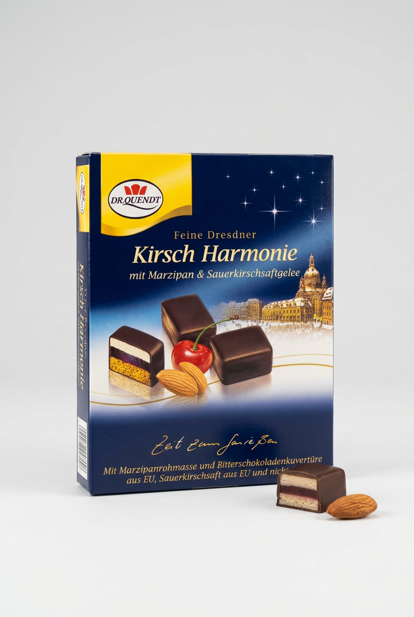 Dr. Quendt Dresdner Kirsch Harmonie, front of box