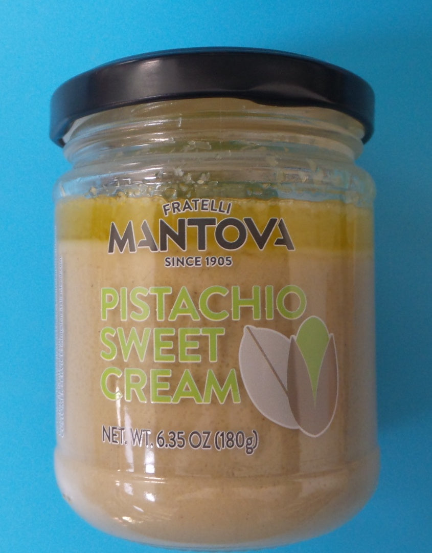 Mantova Pistachio Sweet Cream, 6.3 oz (180g)