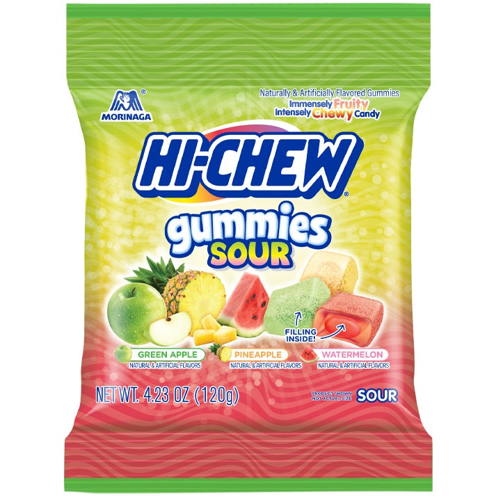 Hi-Chew Sour Gummies, 4.23 oz (120g)