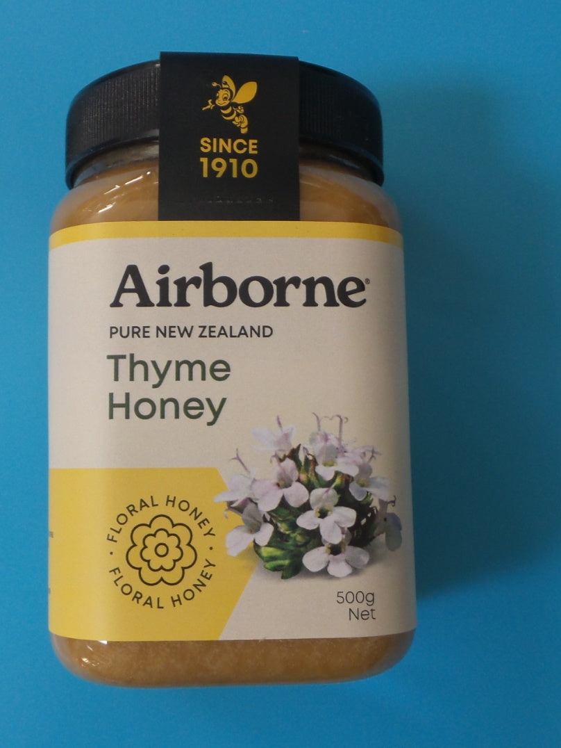 Airborne Thyme Honey, 17.6 oz (500g)