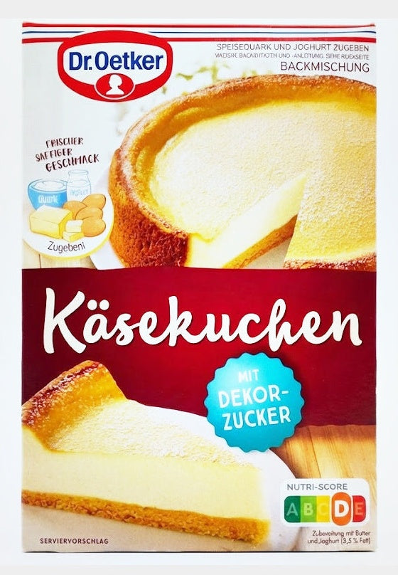 Dr. Oetker Käsekuchen Traditional Cheesecake Mix, 18.3 oz (520g)